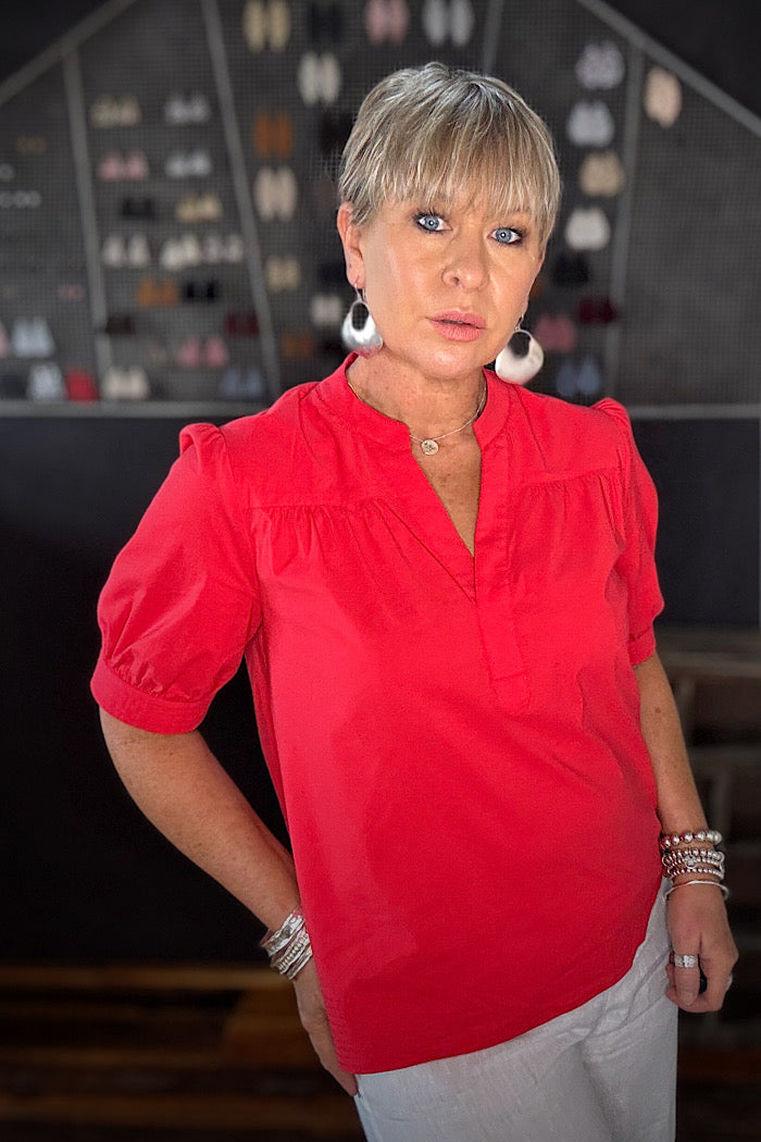 THAT’S THE SPIRIT TOP - POPPY