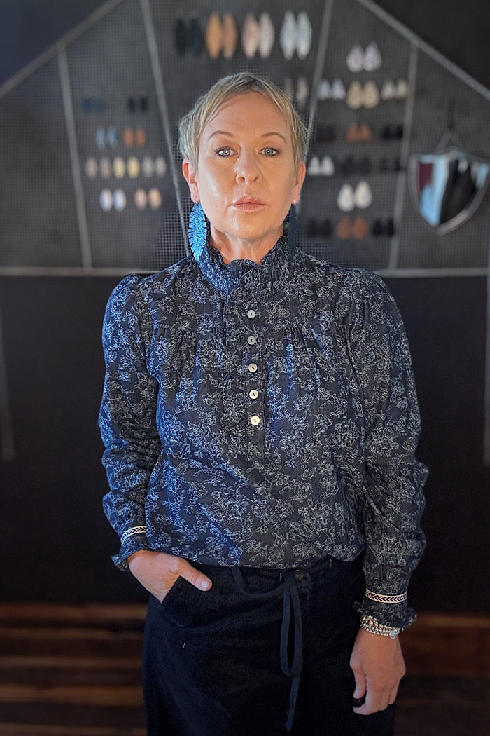 FRILLING SHIRT - TAPESTRY
