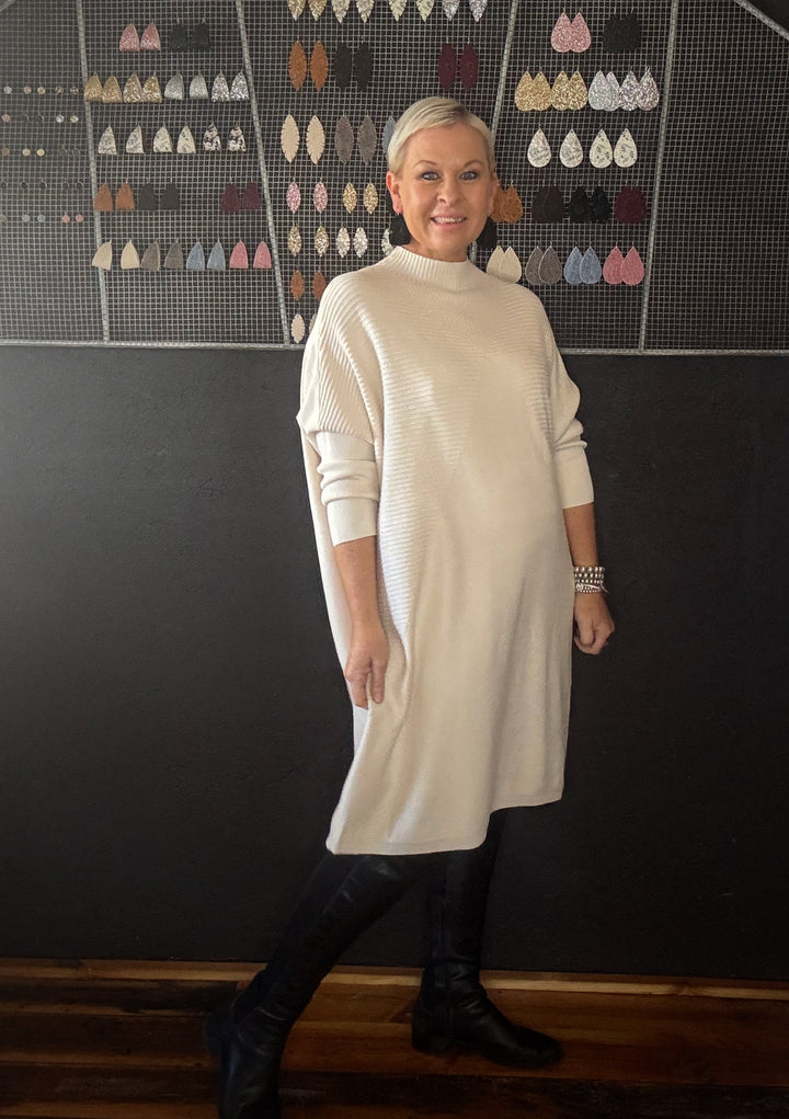 PALMER OVERSIZE KNIT - ECRU