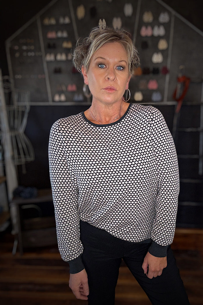 MANSTED LONDON KNIT - DARK CHARCOAL