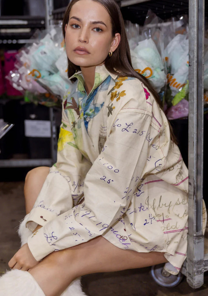 CIRCULAR BY MAUD ALICE DAINTY FOLLOW ME SHIRT - HOMEWORK