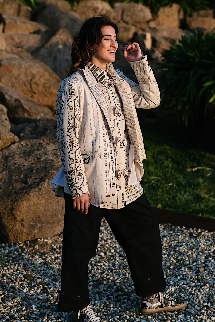 CIRCULAR BY MAUD DAINTY SPLICE JACKET - PHRENOLOGY