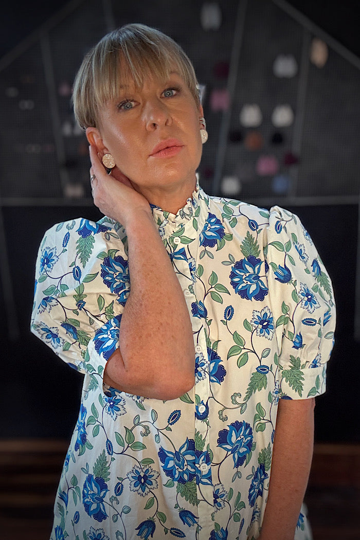 LUCELLA DRESS - IRIS