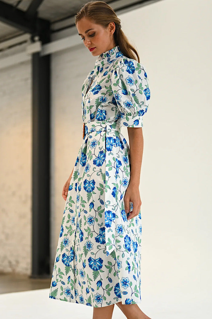 LUCELLA DRESS - IRIS