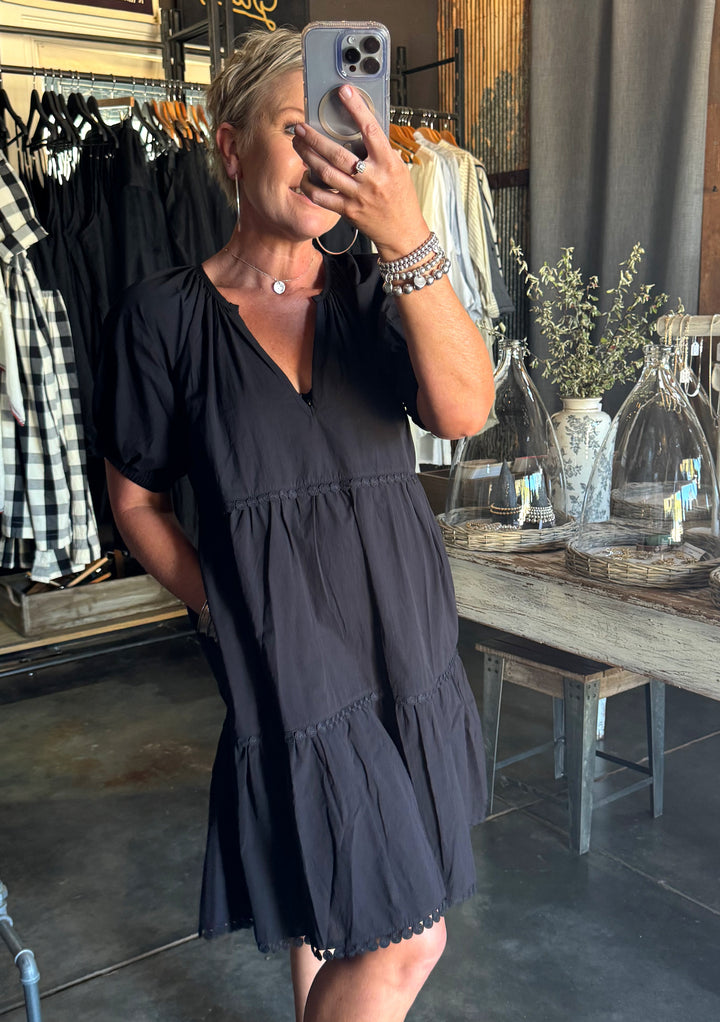 ADELFIA DRESS - DOMINO