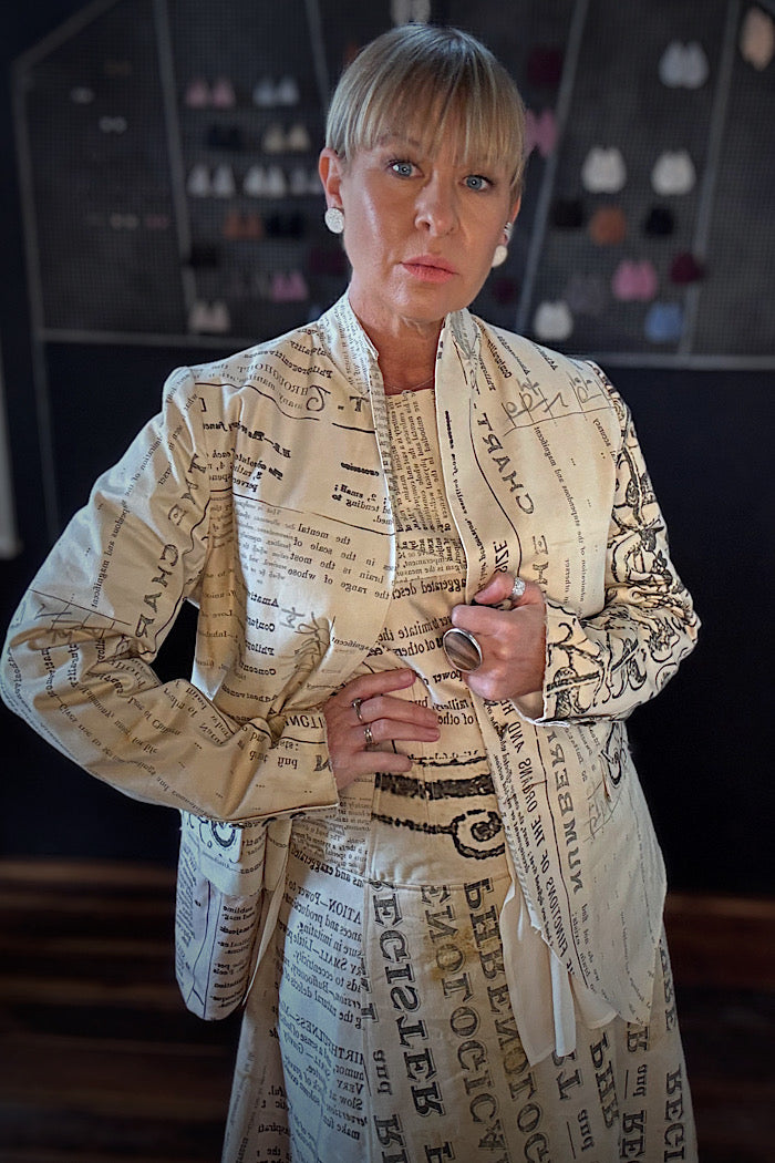 CIRCULAR BY MAUD DAINTY SPLICE JACKET - PHRENOLOGY