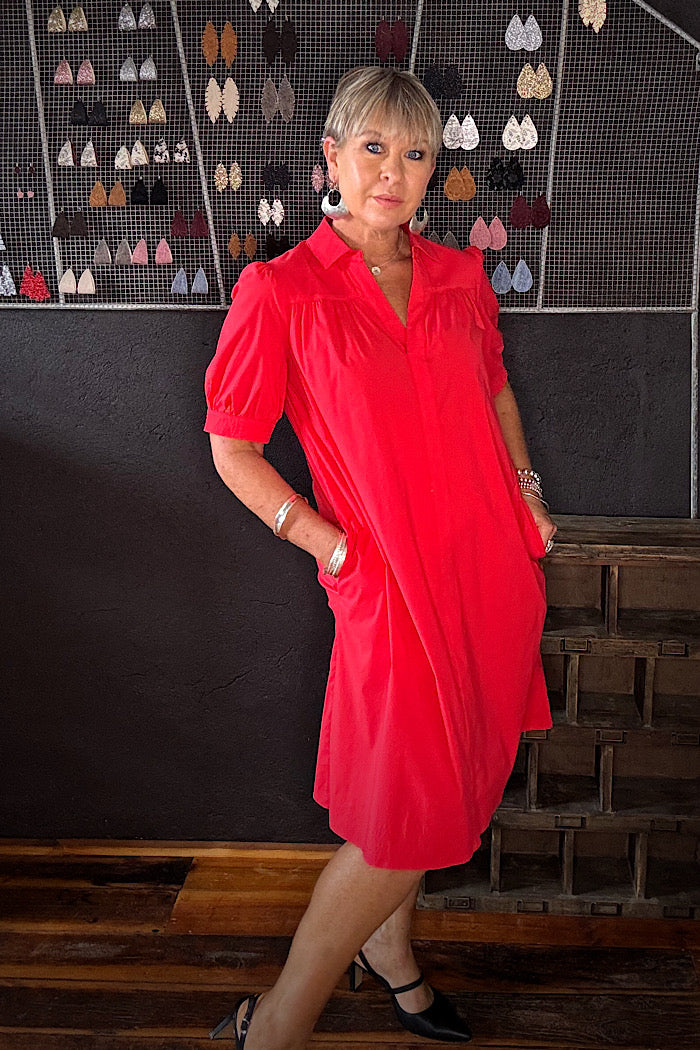 THAT’S THE SPIRIT DRESS - POPPY