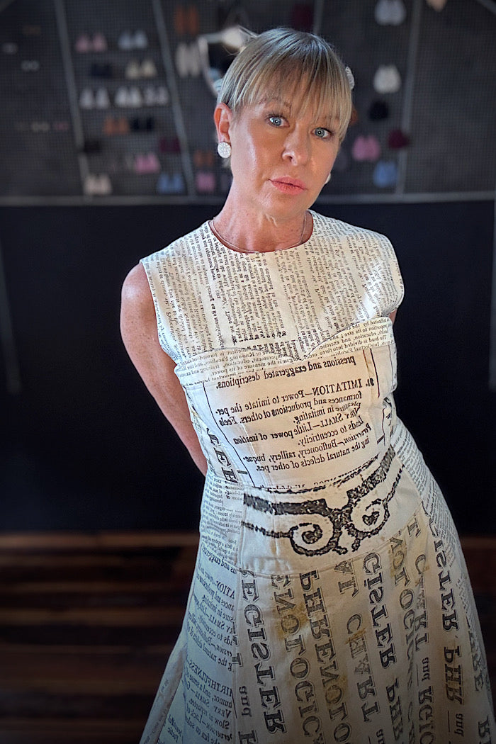 CIRCULAR BY MAUD ALICE DAINTY SAILOR DRESS - PHRENOLOGY