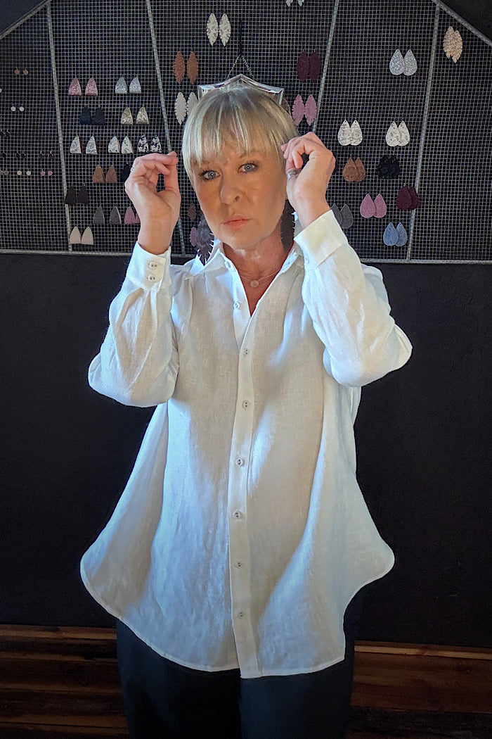 REBECCA SHIRT - WHITE