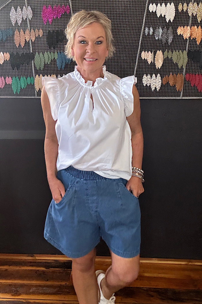 PLAYA SHORT - DENIM