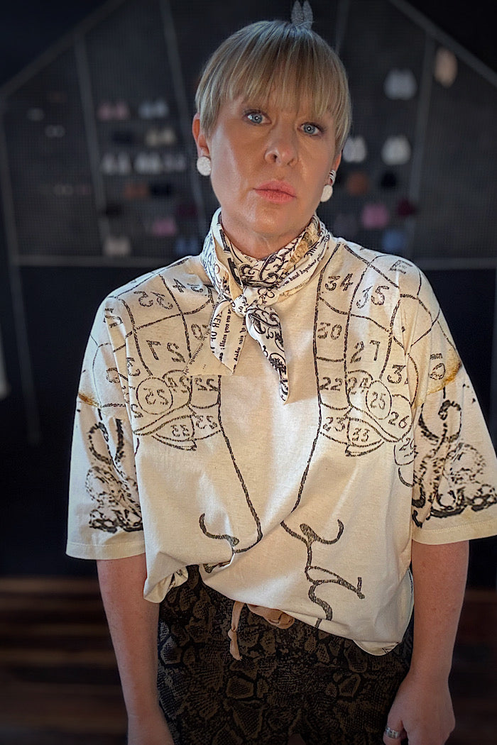 CIRCULAR BY MAUD DAINTY TIPPY TOP - PHRENOLOGY