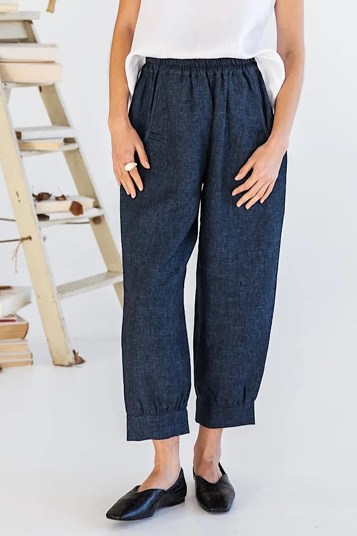 TABITHA PANTS - NAVY