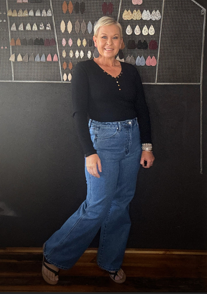 KIREINA SKYLA JEAN - 90’s BLUE