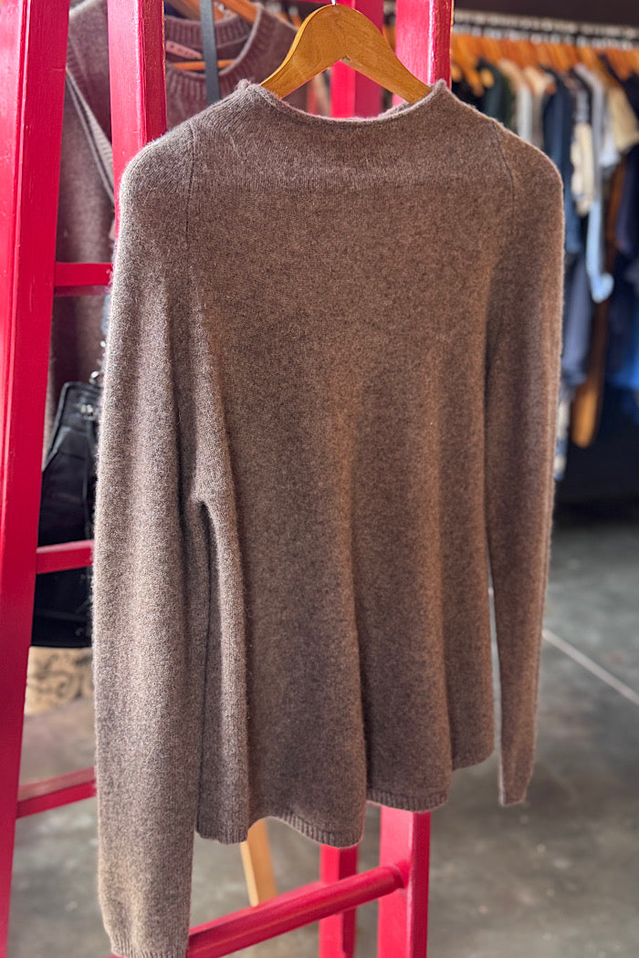 ZOFIA YAK KNIT - MUSHROOM