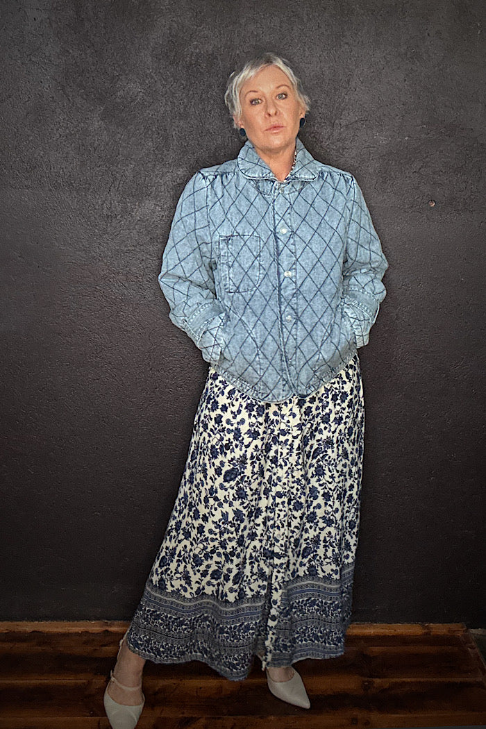 LOLLY’S LAUNDRY VIOLA QUILTED  JACKET