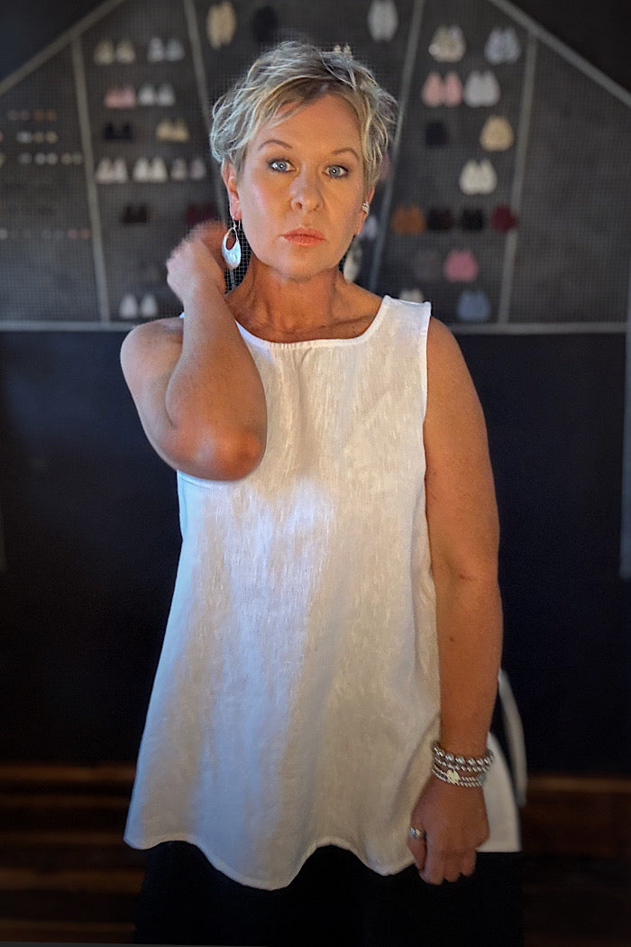 ASHER TOP - WHITE
