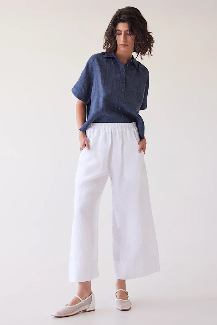 EVA’S SUNDAY OLIVER PANTS - WHITE