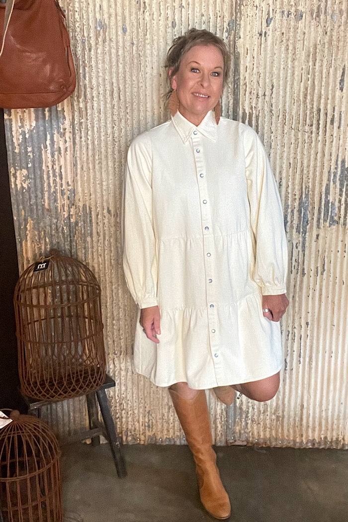 URBAN DRESS - CREME