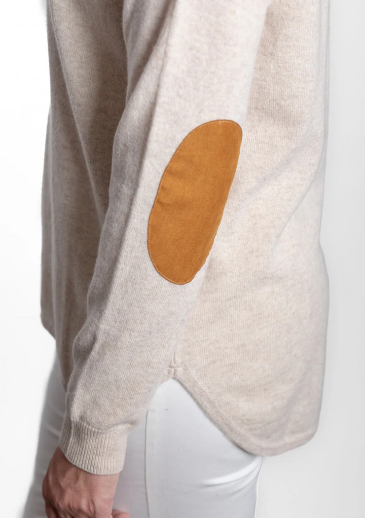 BOW & ARROW - MERINO WOOL & CASHMERE SWING KNIT - OATMEAL