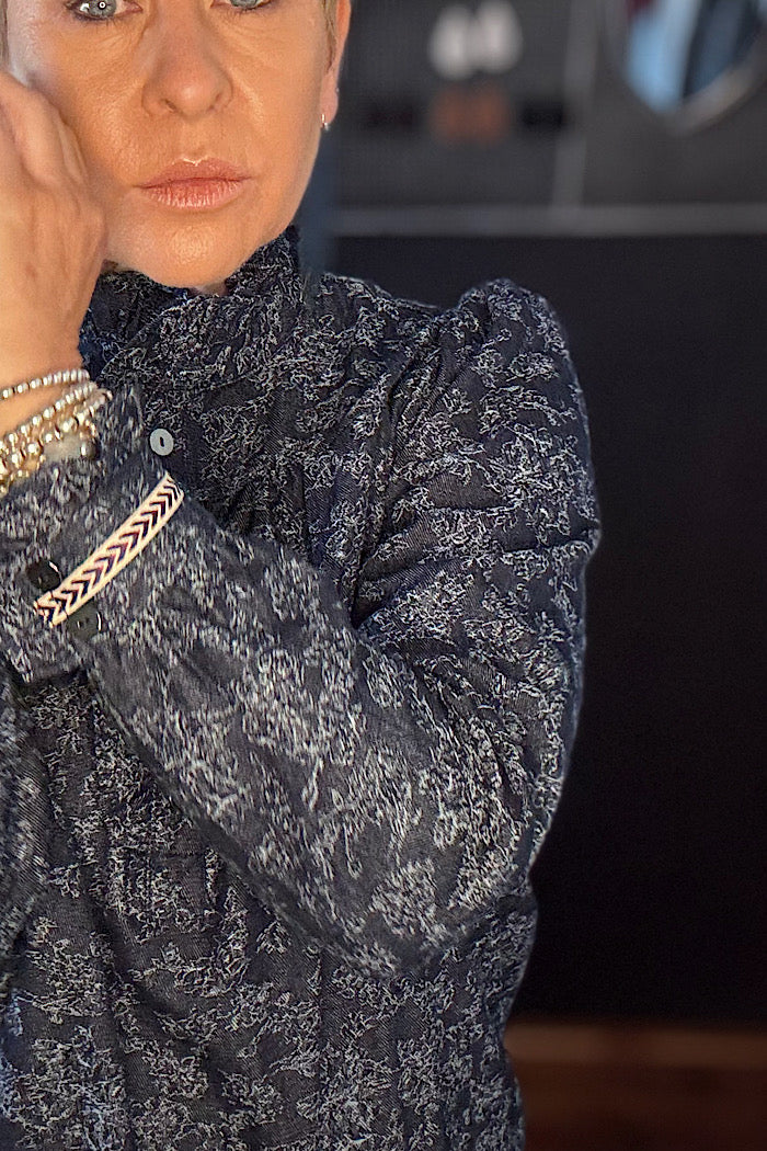 FRILLING SHIRT - TAPESTRY