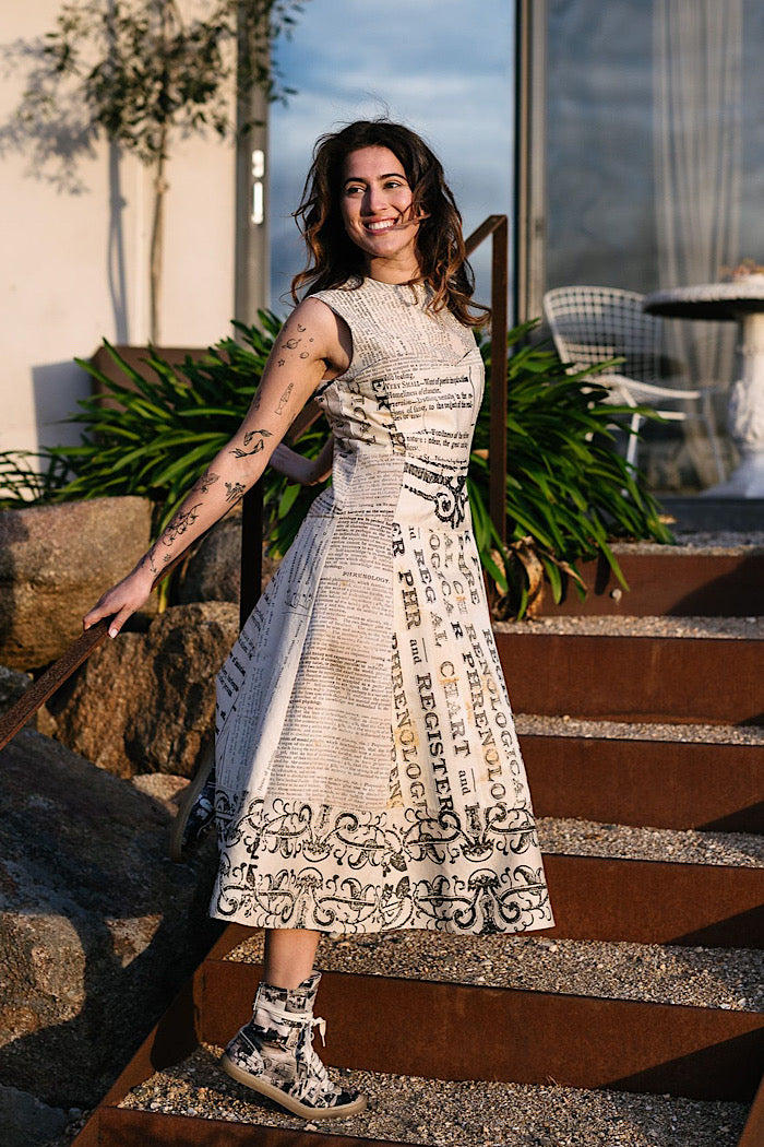 CIRCULAR BY MAUD ALICE DAINTY SAILOR DRESS - PHRENOLOGY