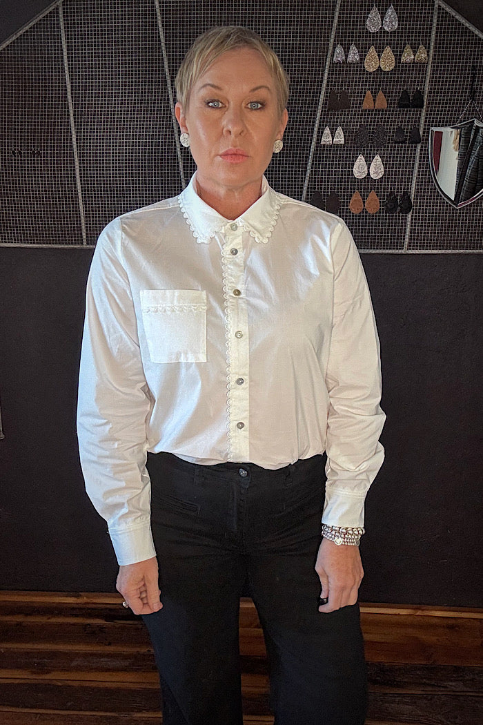 LEVIN SHIRT - WHITE