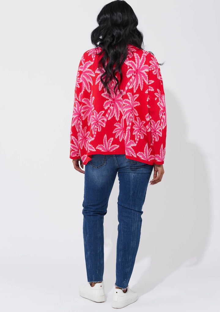 MIAMI JUMPER - CHILLI/PINK