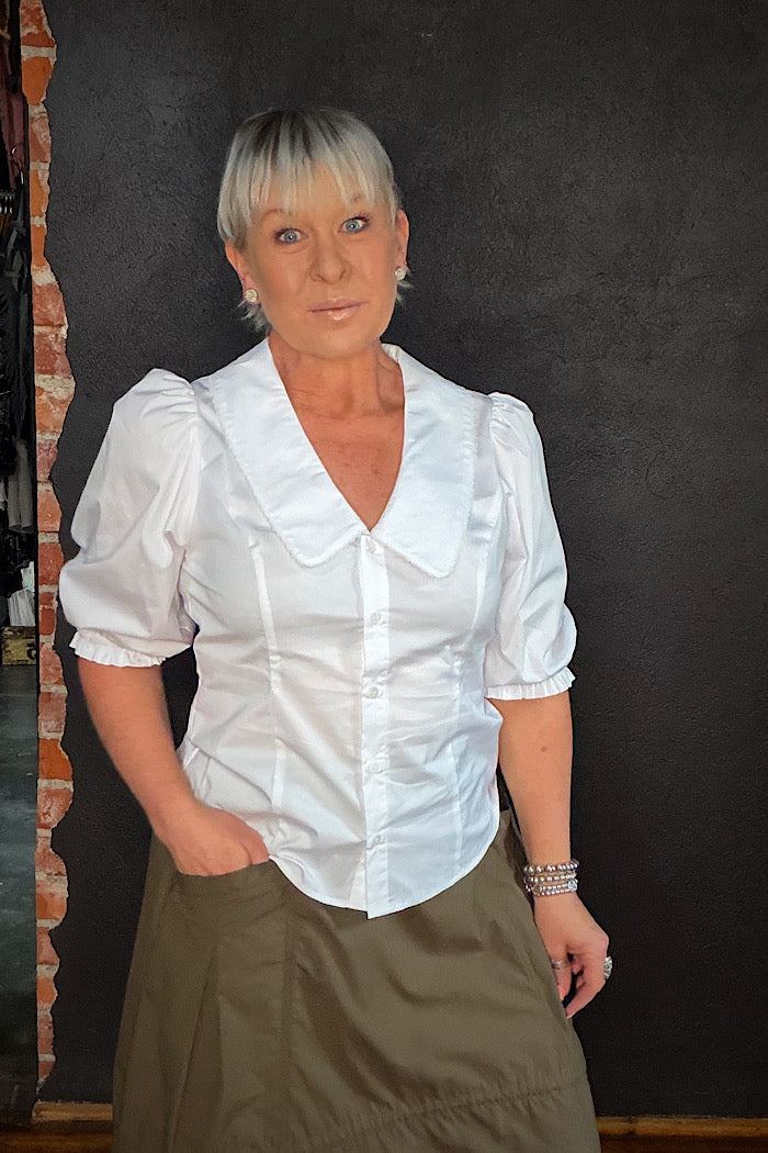 DARLING BLOUSE - WHITE