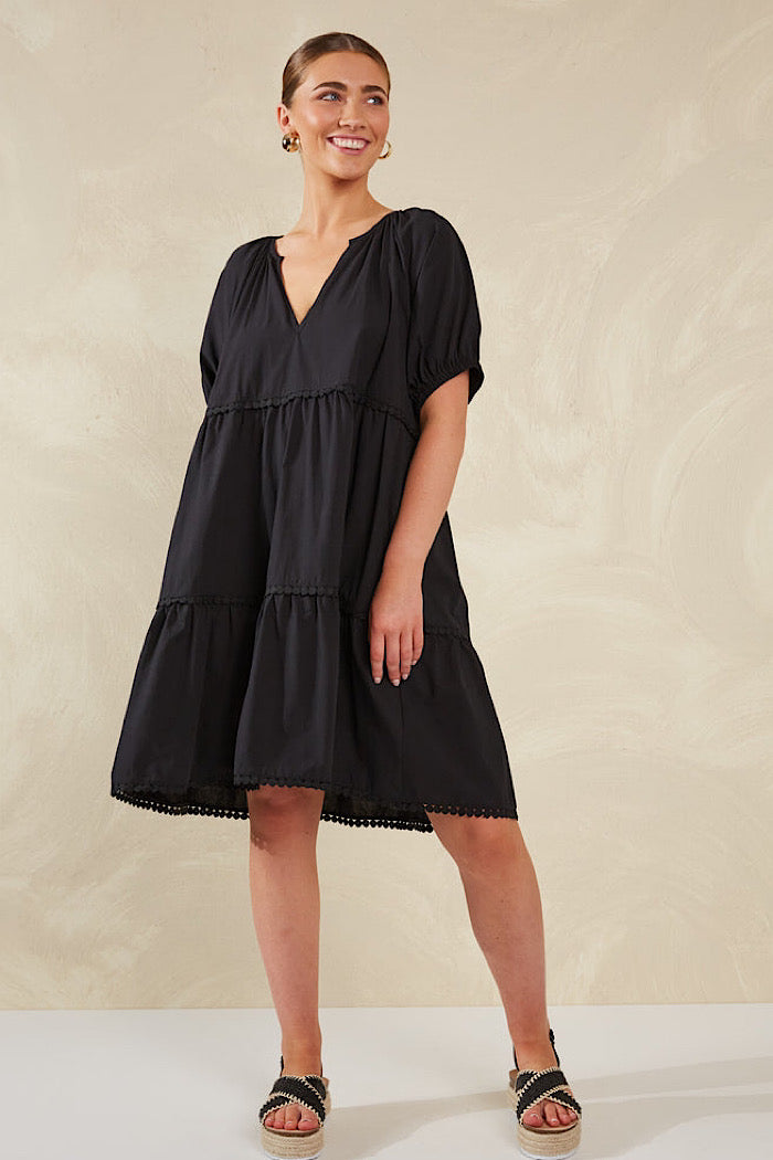 ADELFIA DRESS - DOMINO