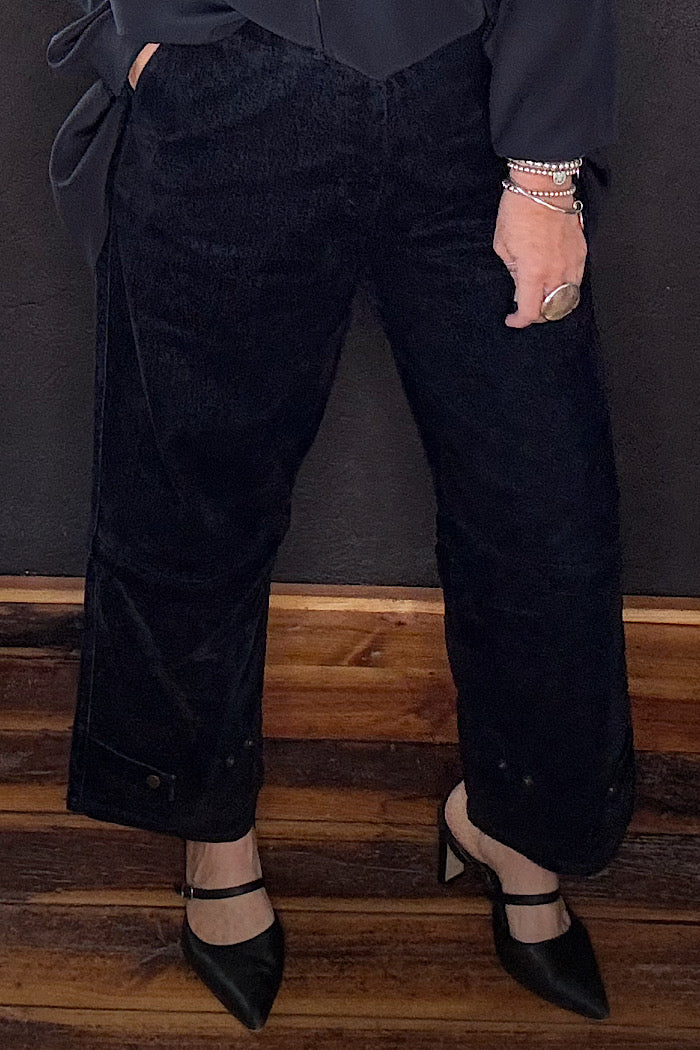 M.A. DAINTY TRUCKER JEANS - MIDNIGHT