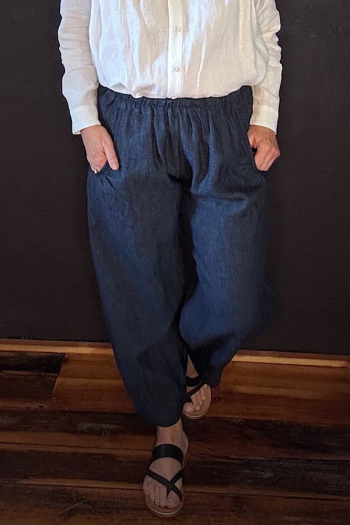 TABITHA PANTS - NAVY