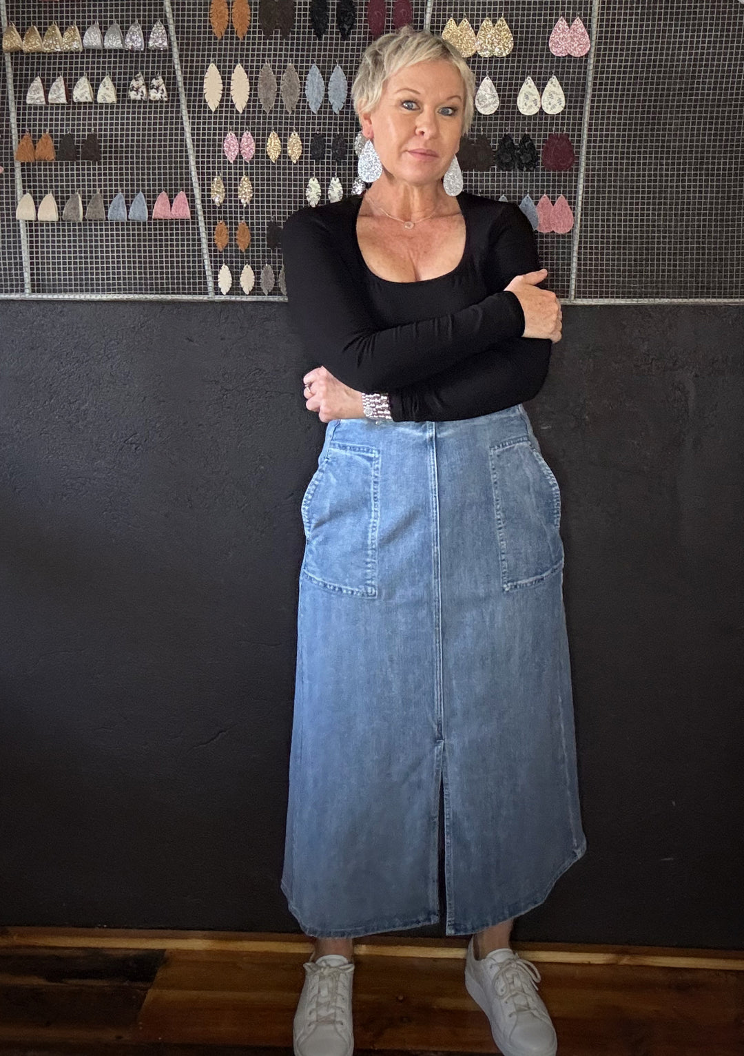 JEAN & TONIC SKIRT - VINTAGE WASH