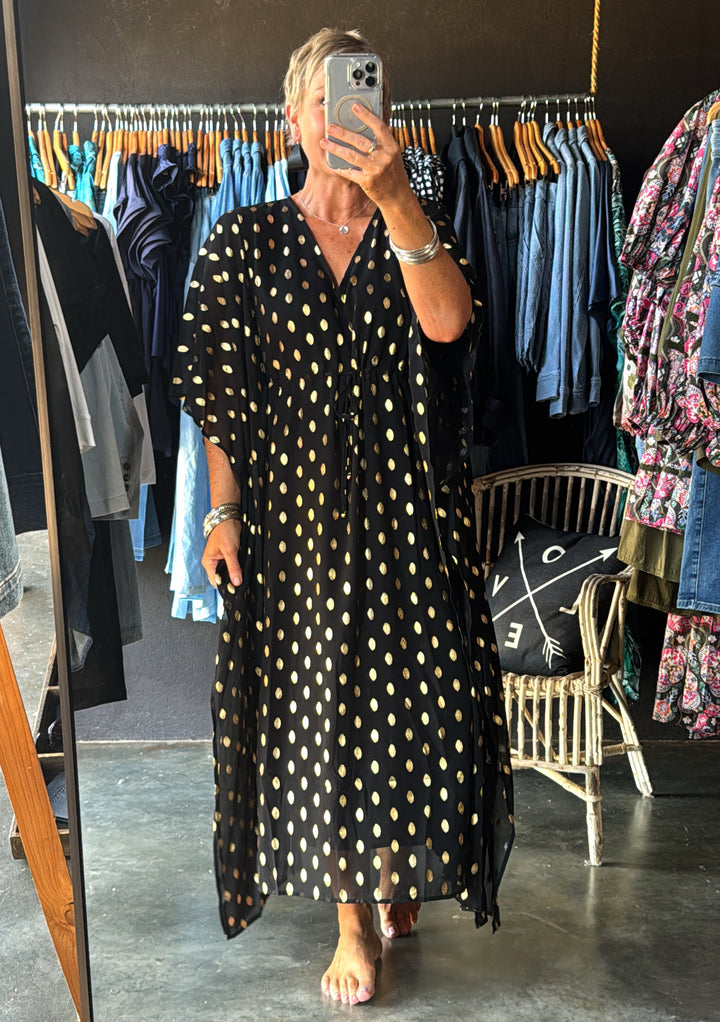 SANREMO KAFTAN ONE SIZE - DOMINO