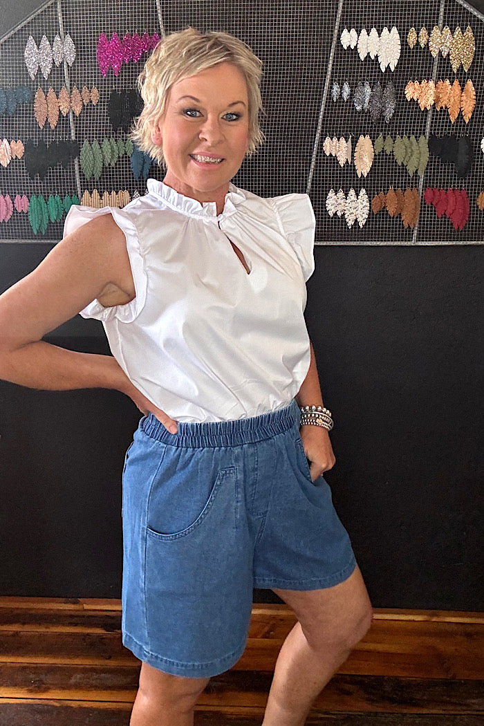 PLAYA SHORT - DENIM