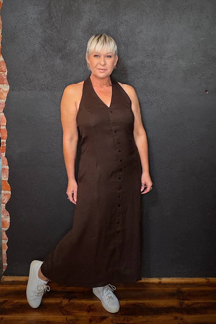 HARNESS YOUR BEST DRESS - COCOA