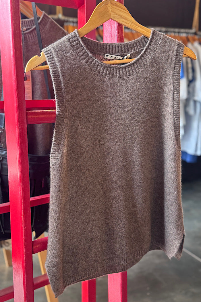 ZOLA YAK VEST - MUSHROOM