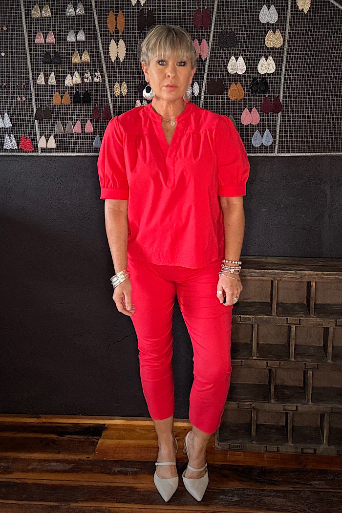 THAT’S THE SPIRIT TOP - POPPY