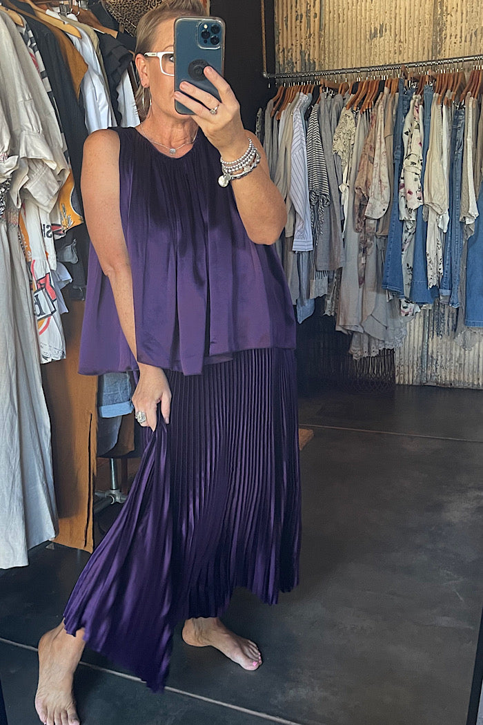 CYLINDER TOP - PURPLE