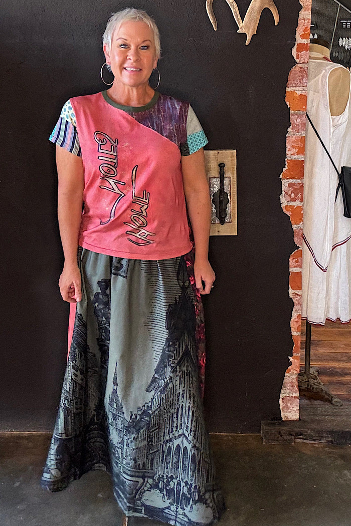CIRCULAR BY MAUD DAINTY TOWN SQUARE SKIRT - HOME NOTES