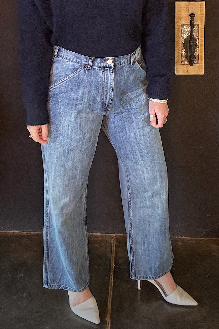 M.A. DAINTY DISCONNECTED JEAN - VINTAGE WASH