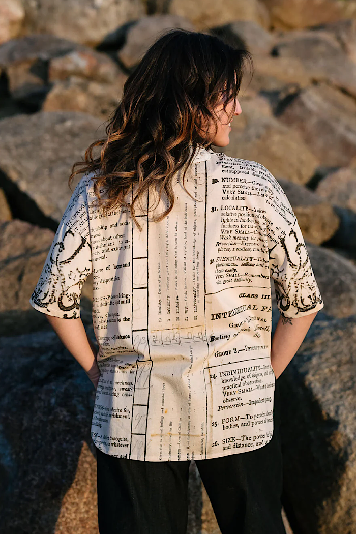 CIRCULAR BY MAUD DAINTY TIPPY TOP - PHRENOLOGY