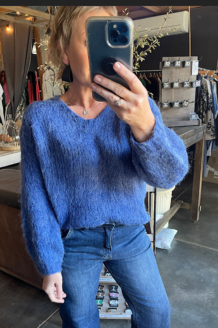 SERENE JUMPER - AZURE