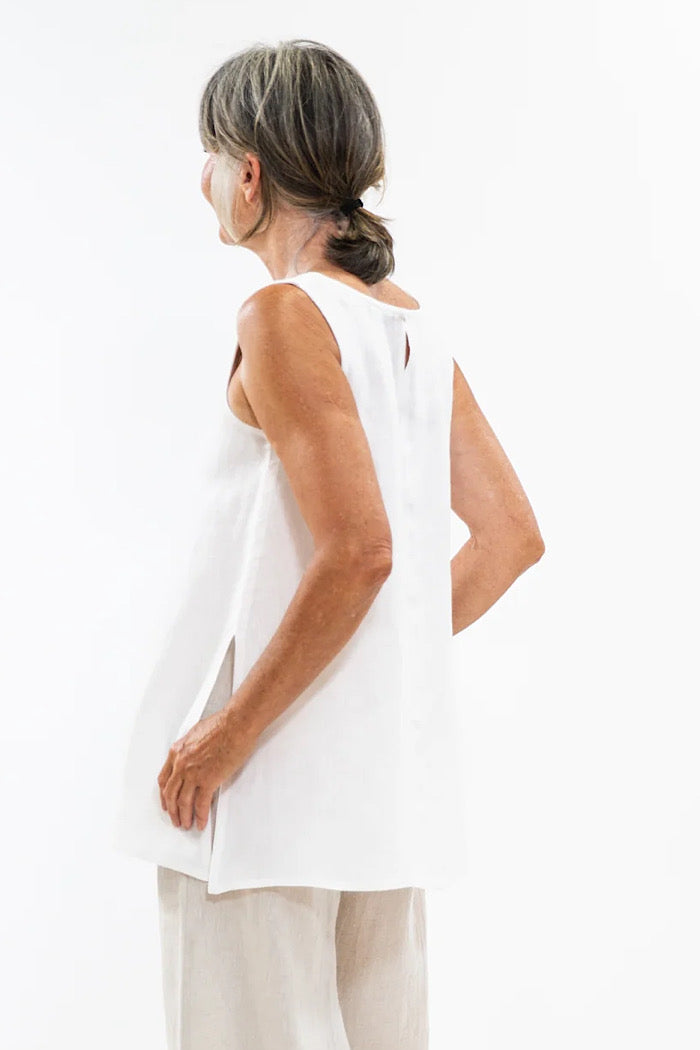 ASHER TOP - WHITE