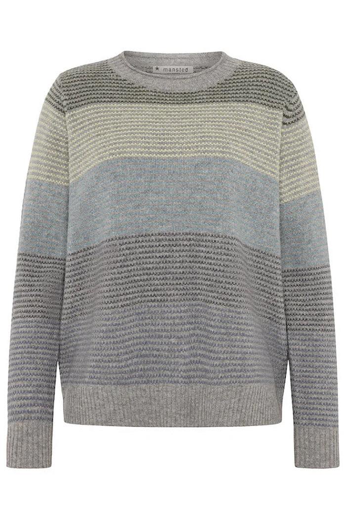 LOUISE LAMBSWOOL KNIT - GREY