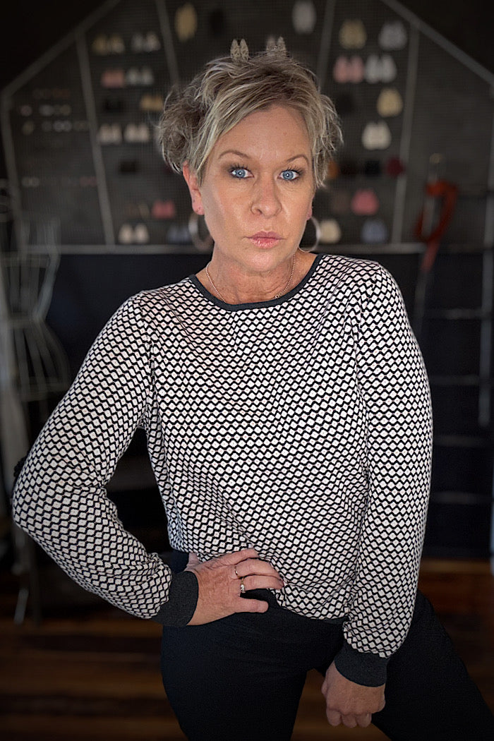 MANSTED LONDON KNIT - DARK CHARCOAL