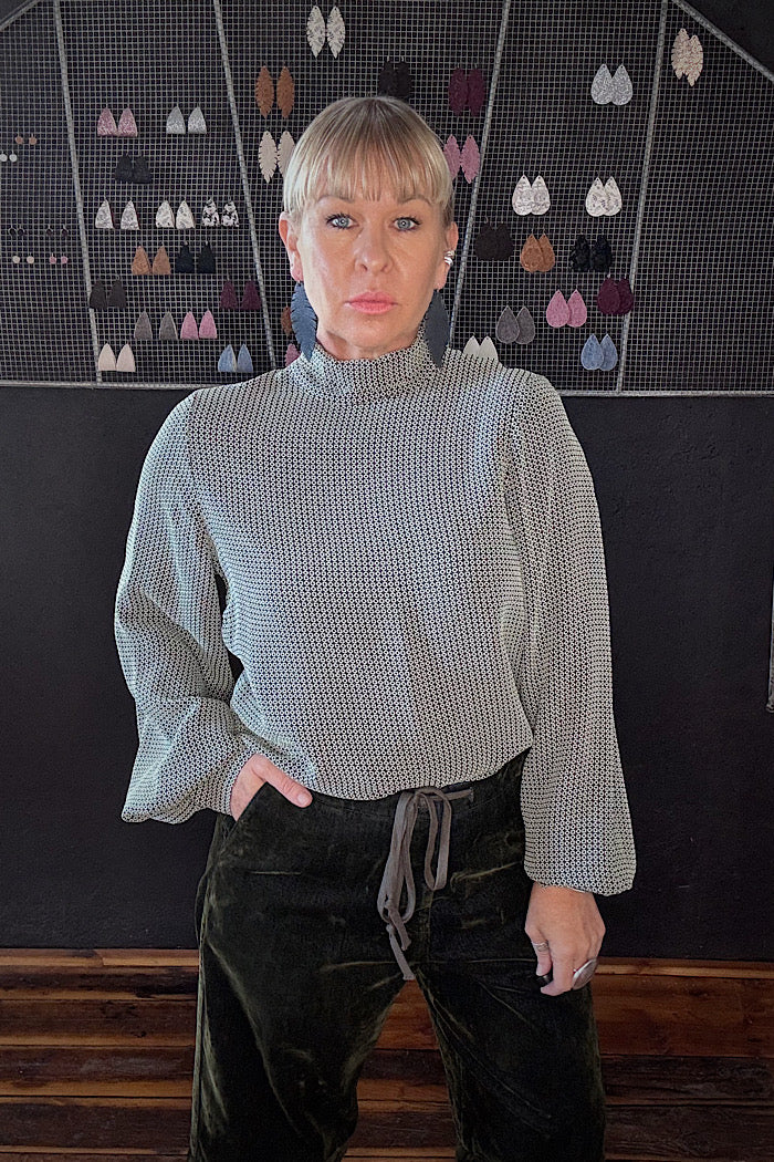 M.A. DAINTY DUTCHESS BLOUSE