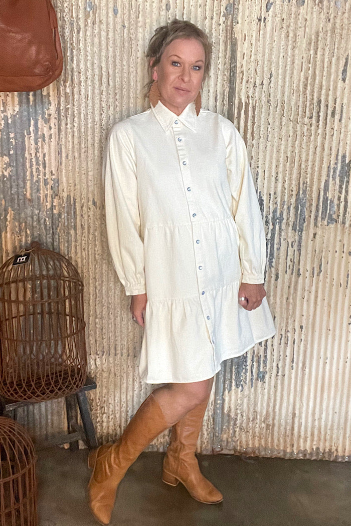 URBAN DRESS - CREME
