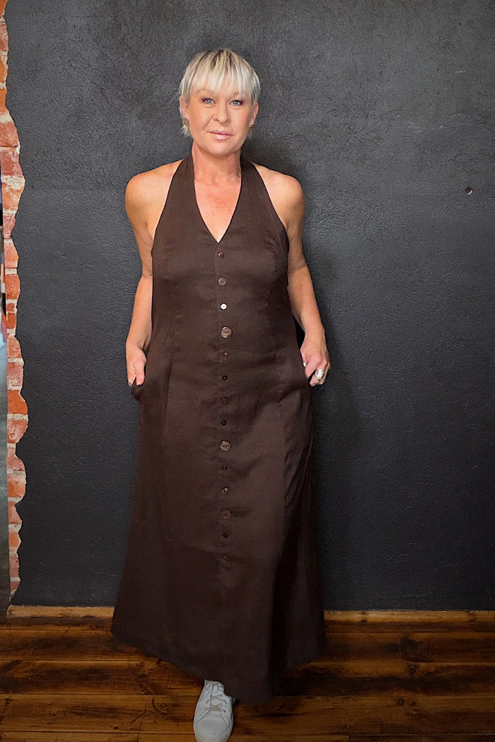 HARNESS YOUR BEST DRESS - COCOA