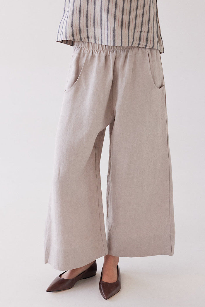 EVA’S SUNDAY OLIVER PANTS - STONE