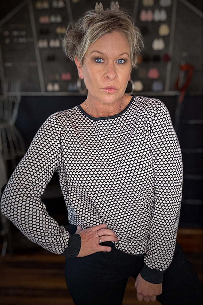 MANSTED LONDON KNIT - DARK CHARCOAL